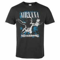 Men's T-shirt NIRVANA - NEVERMIND - Charcoal - AMPLIFIED