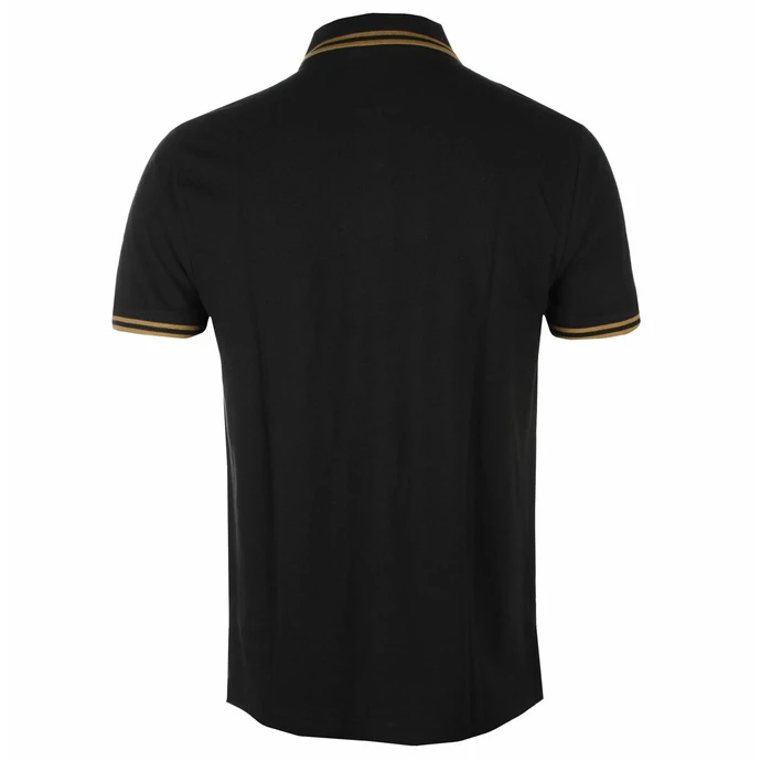 Men's T-shirt Queen - Crest Logo - Black POLO - ROCK OFF 4 Men's T-shirt Queen - Crest Logo - Black POLO - ROCK OFF - Image 2