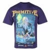 Men's T-shirt PRIMITIVE X MEGADETH - Rust In Peace - Purple -Cheap Gothic & Punk Shop 129743 sa005