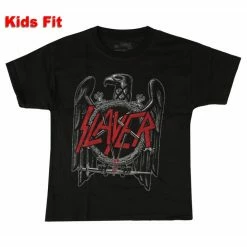 Children's T-shirt Slayer - Black Eagle - Black - ROCK OFF