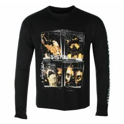 Men's Long-sleeved T-shirt System Of A Down - Face Boxes - Black - ROCK OFF