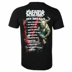 Men's T-shirt Kreator - Hate Über Alles Tracklist - Black -Cheap Gothic & Punk Shop 130060 sae010