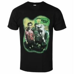 Men's T-shirt Green Day - Neon Photo - Black - ROCK OFF