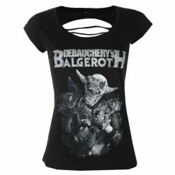 Women's T-shirt Debauchery´s Balgeroth Blutgott Cutted Back - ART WORX