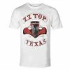Men's T-shirt ZZ-Top - Texas 1962 - White - HYBRIS -Cheap Gothic & Punk Shop 130518 as028