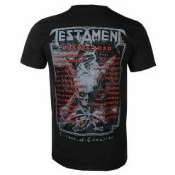 Men's T-shirt TESTAMENT - TITANS OF CREATION - GREY - EUROPE 2020 TOUR - PLASTIC HEAD -Cheap Gothic & Punk Shop 130688 as010