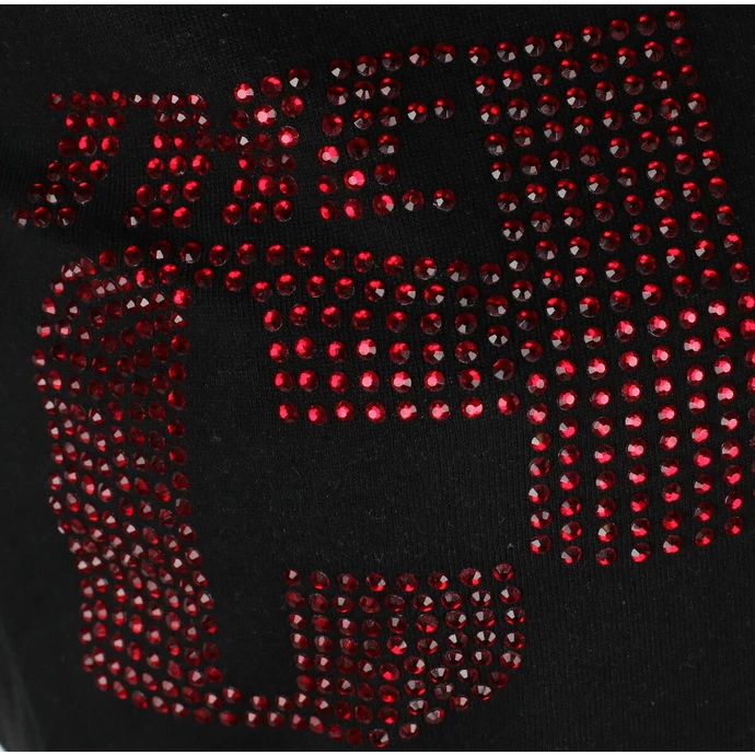 Women's T-shirt Cure - Diamante Logo - BLACK - ROCK OFF 6 Women's T-shirt Cure - Diamante Logo - BLACK - ROCK OFF - Image 4