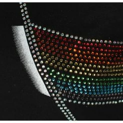 Women's T-shirt Pink Floyd - DSOTM Diamante - BLACK - ROCK OFF -Cheap Gothic & Punk Shop 130751 a035