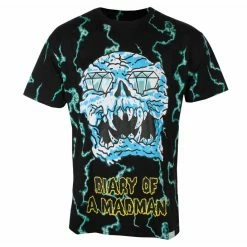 Men's T-shirt DIAMOND X OZZY OSBOURNE - Mad Lightning - Black