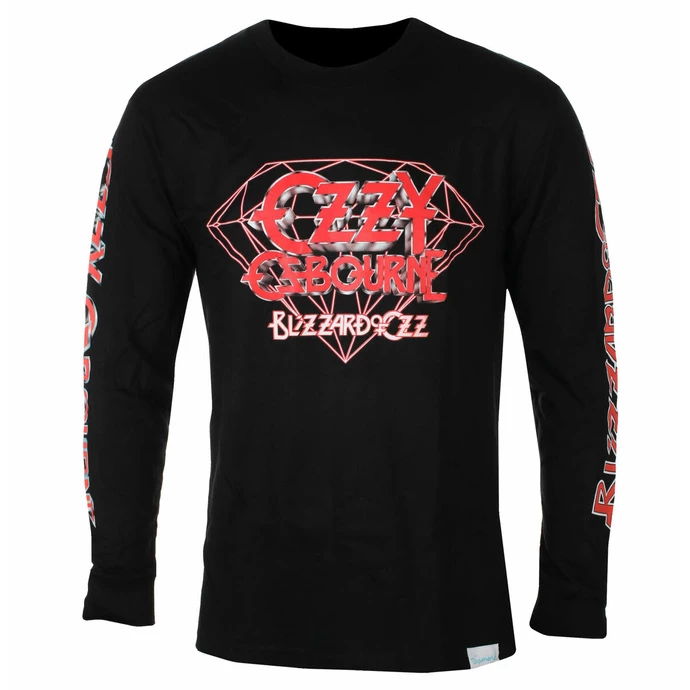 Men's Long-sleeved T-shirt DIAMOND X OZZY OSBOURNE - Black 3 Men's Long-sleeved T-shirt DIAMOND X OZZY OSBOURNE - Black