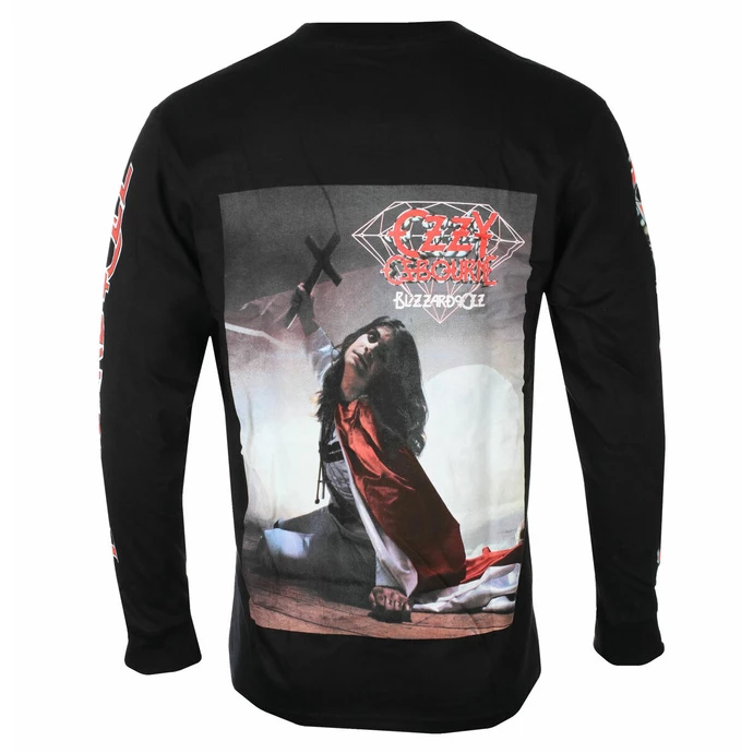 Men's Long-sleeved T-shirt DIAMOND X OZZY OSBOURNE - Black 4 Men's Long-sleeved T-shirt DIAMOND X OZZY OSBOURNE - Black - Image 2