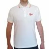Men's T-shirt David Bowie - Flash - Logo Uni - WHT Polo - ROCK OFF