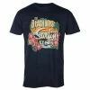 Men's T-shirt Beach Boys - Surfin USA Tropical - NAVY - ROCK OFF -Cheap Gothic & Punk Shop 666 036