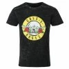 Men's T-shirt Guns N' Roses - Classic Snow Logo - BLACK - ROCK OFF -Cheap Gothic & Punk Shop 666 048