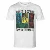 Men's T-shirt David Bowie - Mick Rock Photo Collage - ROCK OFF -Cheap Gothic & Punk Shop 666 063