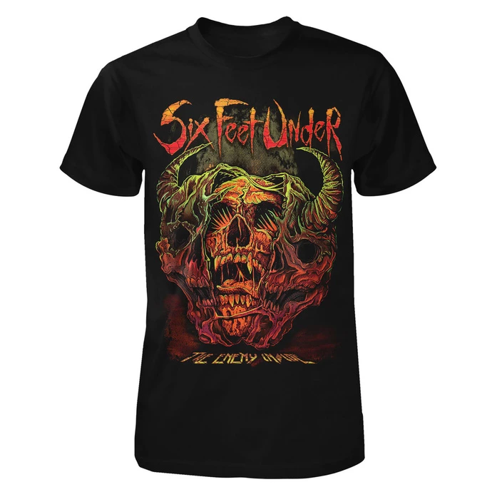 T-shirt Men Six Feet Under - The Enemy Inside - ART WORX 3 T-shirt Men Six Feet Under - The Enemy Inside - ART WORX