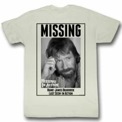 Men's T-shirt Missing In Battle (Chuck Norris) - Missing - AC