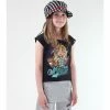 T-shirt For Girls TV MANIA - Monster High - Black
