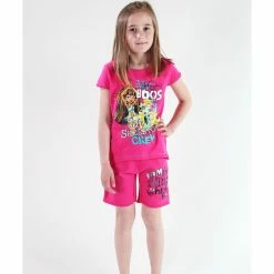 T-shirt For Girls TV MANIA - Monster High - Pink -Cheap Gothic & Punk Shop 76533 2
