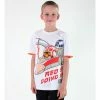 Boys' T-shirt TV MANIA - Angry Birds / Star Wars - White