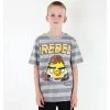 Boys' T-shirt TV MANIA - Angry Birds / Star Wars - Grey -Cheap Gothic & Punk Shop 76544 1