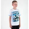 Boys' T-shirt TV MANIA - Star Wars Clone - White -Cheap Gothic & Punk Shop 76548 1