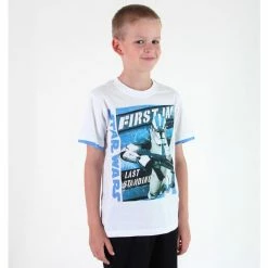 Boys' T-shirt TV MANIA - Star Wars Clone - White