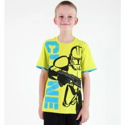 Boys' T-shirt TV MANIA - Star Wars Clone - Lime
