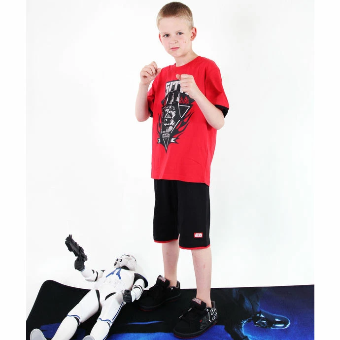 Boy's Set ( T-shirt, Shorts) TV MANIA - Star Wars Clone - Red 4 Boy's Set ( T-shirt, Shorts) TV MANIA - Star Wars Clone - Red - Image 2