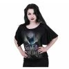 Women's T-shirt SPIRAL - Batman Top - AND AM THE NIGHT - Black