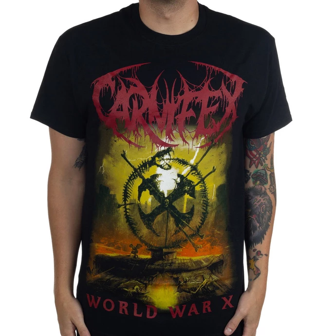 Men's T-shirt Carnifex - World War X - Black - INDIEMERCH 3 Men's T-shirt Carnifex - World War X - Black - INDIEMERCH