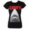 T-shirt Women Jaws - Poster - Black - HYBRIS -Cheap Gothic & Punk Shop 90530 1
