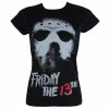 Film T-shirt Women's Friday The 13th - Black - HYBRIS
