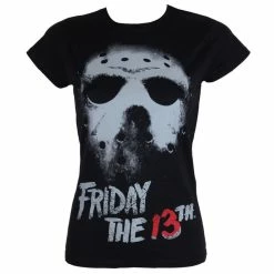 Film T-shirt Women's Friday The 13th - Black - HYBRIS