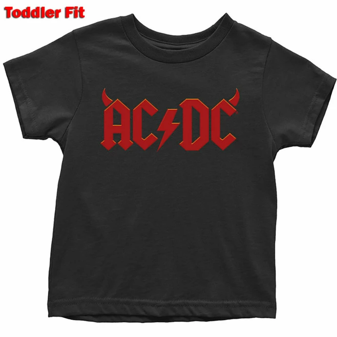 Children's T-shirt AC/DC - Horns - ROCK OFF 3 Children's T-shirt AC/DC - Horns - ROCK OFF