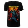 T-shirt Metal Men's Devildriver - Warrior - NNM -Cheap Gothic & Punk Shop DD Warrior Tee Front Visual DDTSBWAR