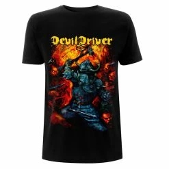 T-shirt Metal Men's Devildriver - Warrior - NNM