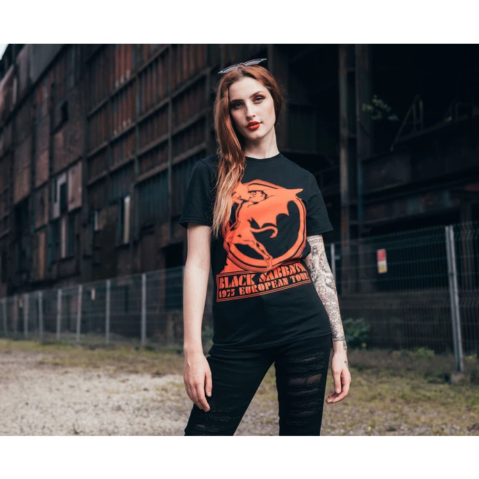 Men's T-shirt Black Sabbath - Europe '75 - ROCK OFF 4 Men's T-shirt Black Sabbath - Europe '75 - ROCK OFF - Image 2