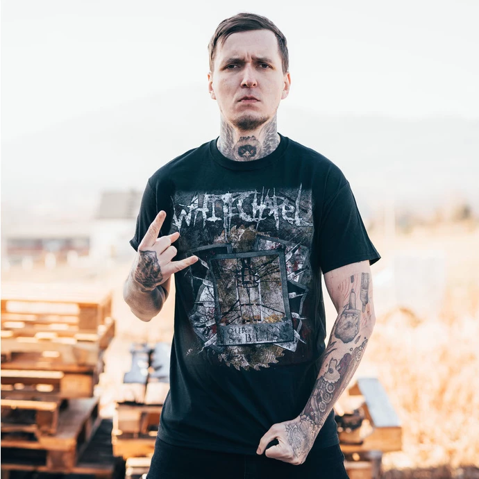 T-shirt Metal Men's Whitechapel - Agony Is Bliss (Broken Glass) - INDIEMERCH 4 T-shirt Metal Men's Whitechapel - Agony Is Bliss (Broken Glass) - INDIEMERCH - Image 2