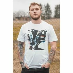 Men's T-shirt Slipknot - Iowa - Goat Shadow - WHT - ROCK OFF -Cheap Gothic & Punk Shop DSC05039