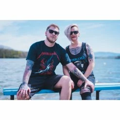 Men's T-shirt Metallica - S&M2 Scratch Cello - Black -Cheap Gothic & Punk Shop DSC06105