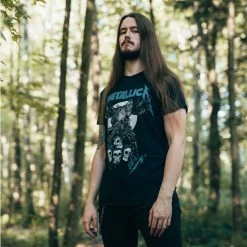 Men's T-shirt Metallica - S&M2 Skulls - Black -Cheap Gothic & Punk Shop DSC09933