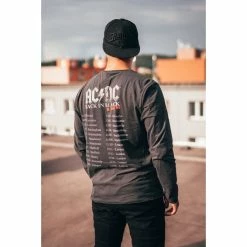 T-shirt Metal Men's AC-DC - Back In Black World Tou - AMPLIFIED -Cheap Gothic & Punk Shop DSC9998