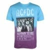 Men's T-shirt AC/DC - HIGHWAY TO BLUE TO PURPLE - AMPLIFIED -Cheap Gothic & Punk Shop IMG 7289