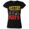 T-shirt Metal Women's Kiss - Hotter Than Hell - HYBRIS -Cheap Gothic & Punk Shop Kopiruji 2 z a predni snimek 002 zmena velikosti