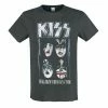 Men's T-shirt KISS - I WAS MADE FOR LOVING YOU - CHARCOAL - AMPLIFIED