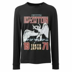 Men's Long-sleeved T-shirt Led Zeppelin - Japanese Icarus - Black