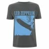 T-shirt Metal Men's Led Zeppelin - LZ1 Blue Cover - NNM