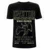 Men's T-shirt Led Zeppelin - TSRTS World Premiere - Black