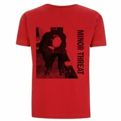 Men's T-shirt Minor Threat - LP - Red